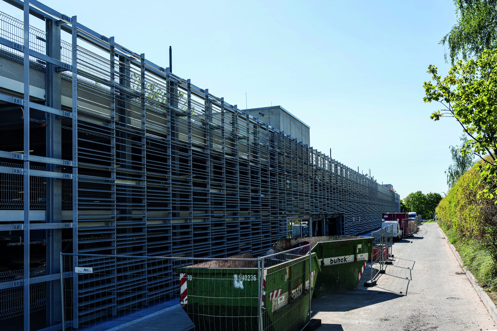 Parkhaus für Hamburger Energienetze